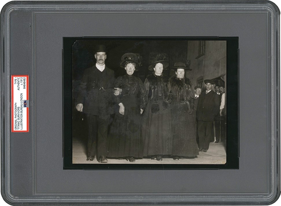 The Brown Brothers Photograph Collection - Titanic Survivors Photograph (PSA Type I)