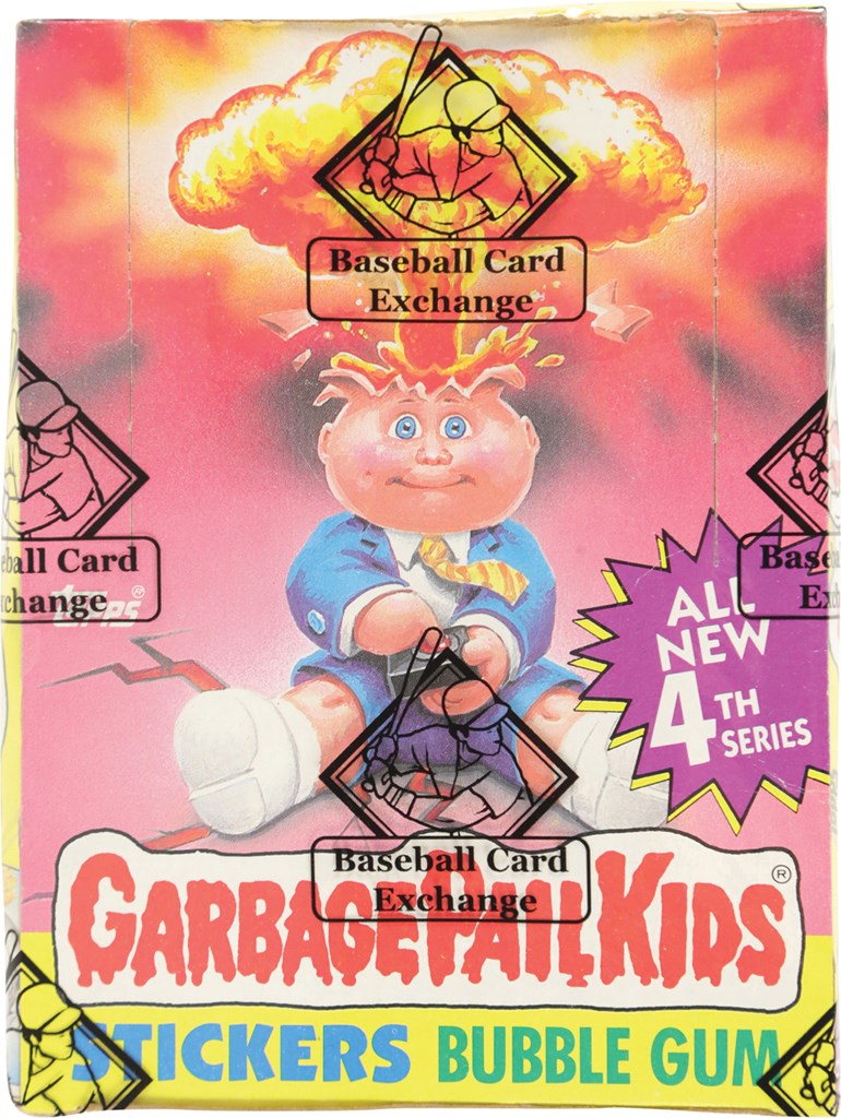 - 1986 Topps Garbage Pail Kids 4th Series Unopened Wax Box (BBCE)