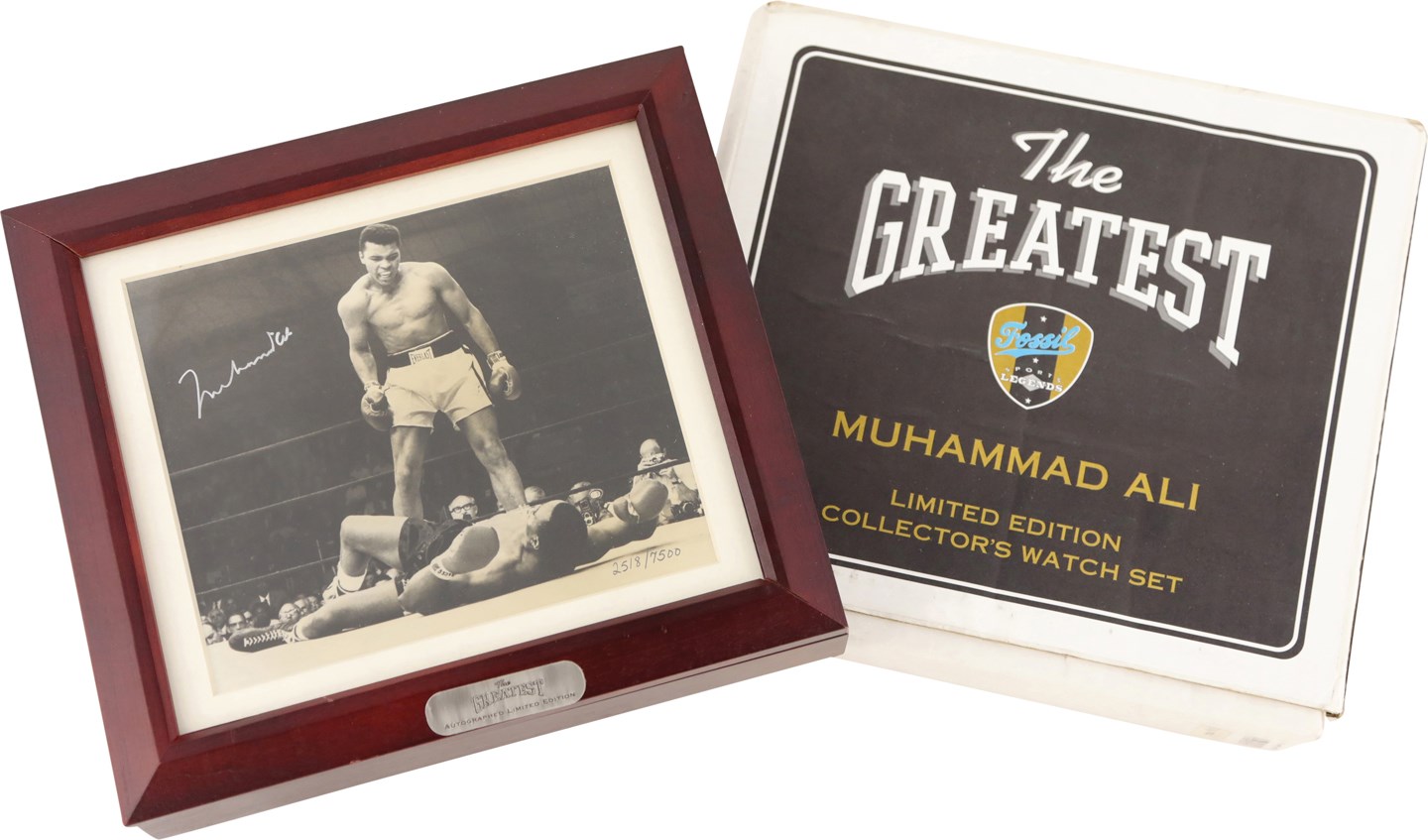 - Muhammad Ali Signed Limited Edition Fossil Watch