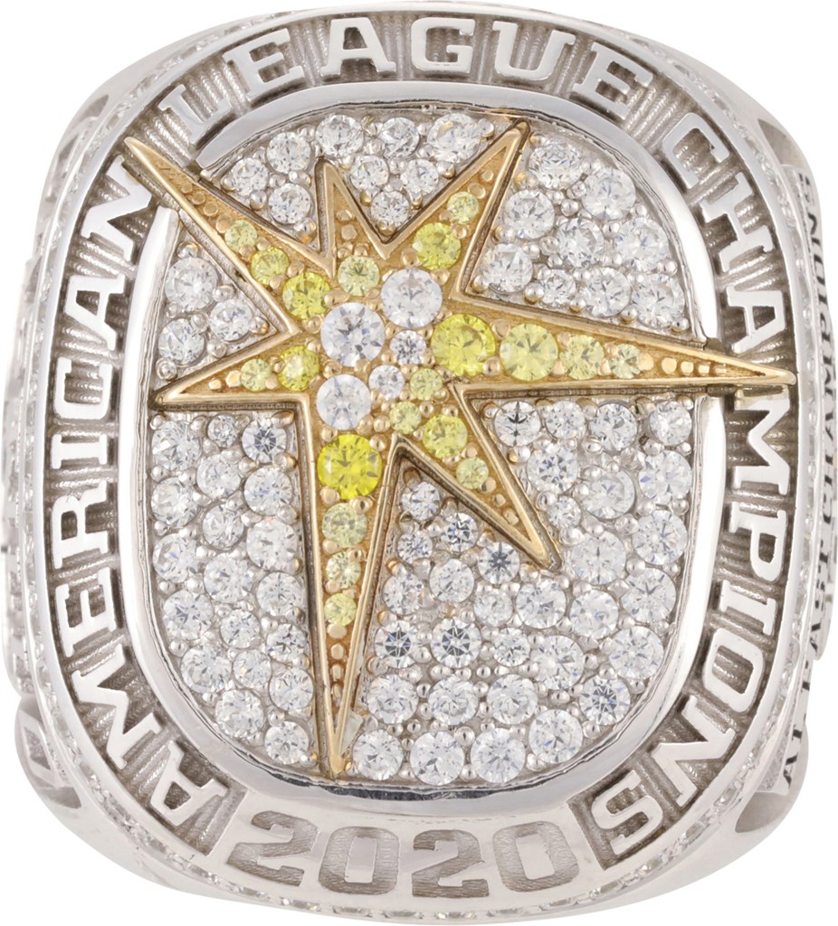 2020 Tampa Bay Rays American League Champions Ring