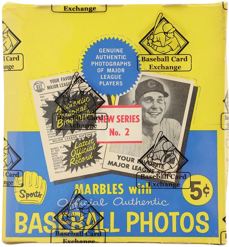 1960 Leaf Baseball 2nd Series Unopened Wax Box (BBCE)