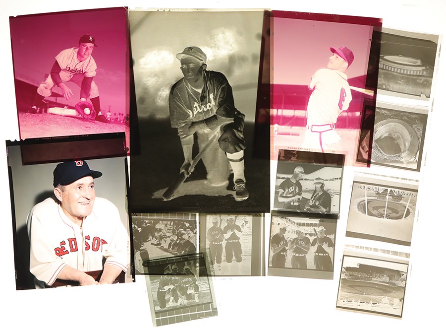Vintage Sports Photographs - Enormous Jim Rowe Photographic Negative Collection (15,000+)