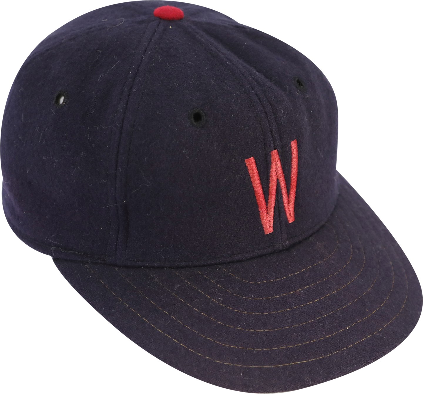 Rare 1950s Washington Senators Game Used Cap