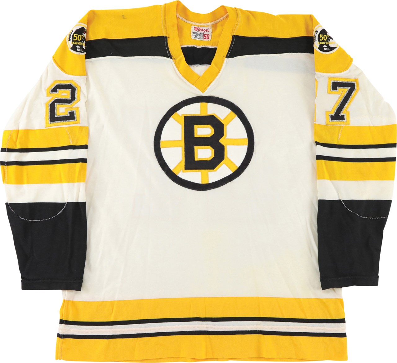 - 1973-74 Doug Gibson Boston Bruins Game Worn Jersey