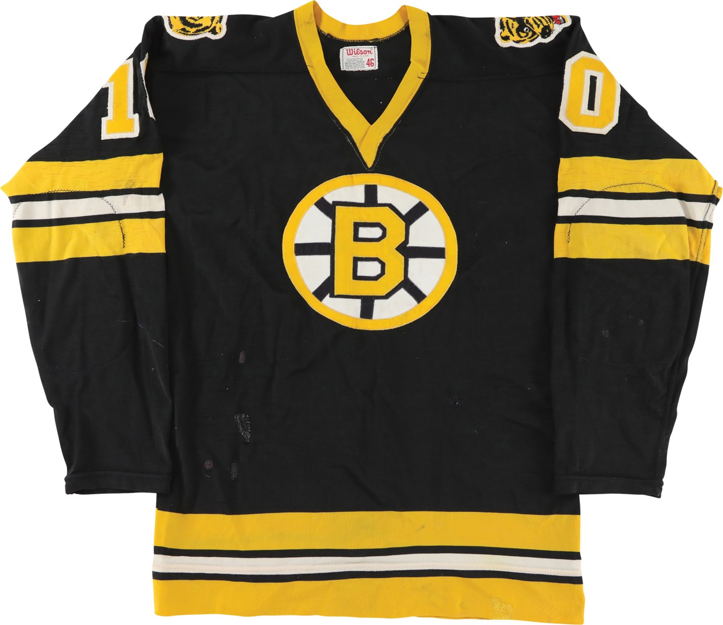 1975-76 Jean Ratelle Boston Bruins Game Worn Jersey (Davious Sports Photo-Matched LOA)