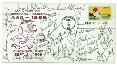 Baseball Autographs - 1969 Baltimore Orioles Autographed First Day Cover