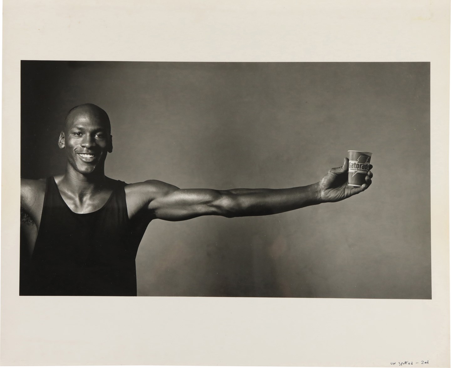 1991 Michael Jordan Original Photographers Print from Gatorade Advertisement