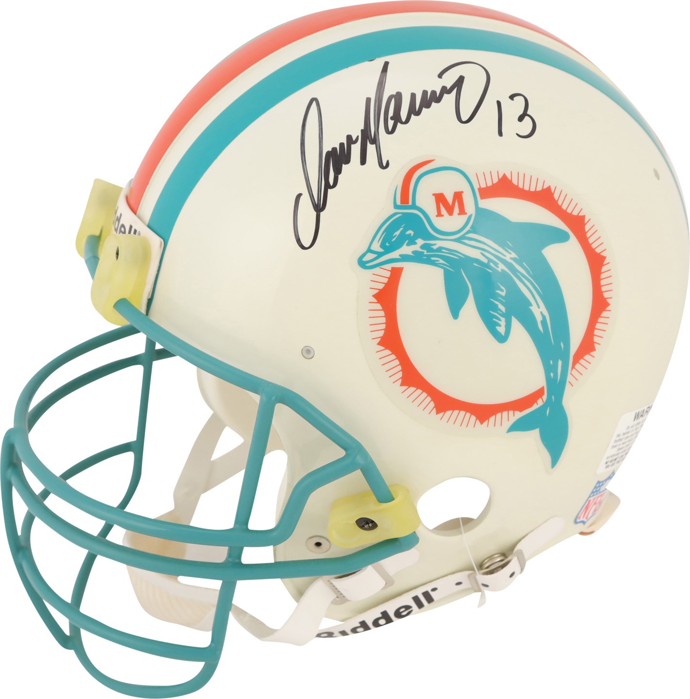 - Dan Marino Miami Dolphins Signed Full Size Helmet (UDA)