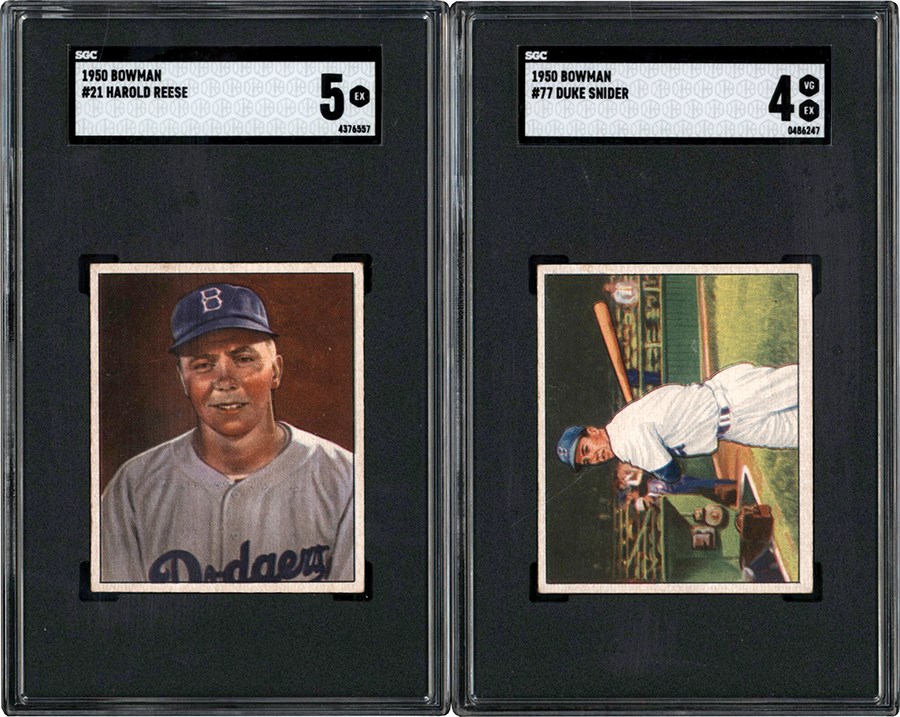 Baseball and Trading Cards - 1950 Bowman Baseball Near Complete Set (250/252)