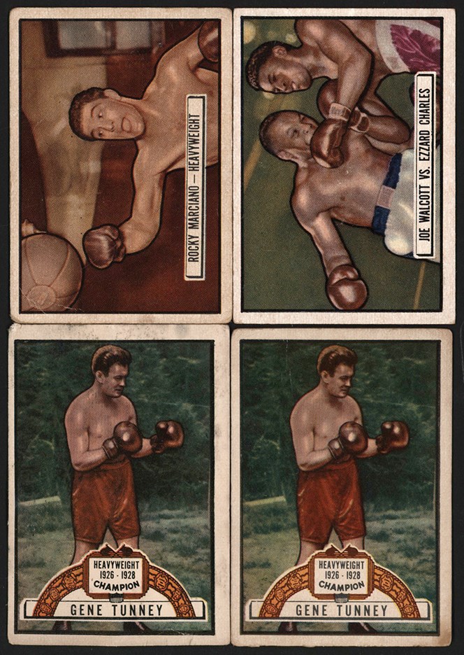 - 1951 Topps Ringside Collection (92) w/Rocky Marciano