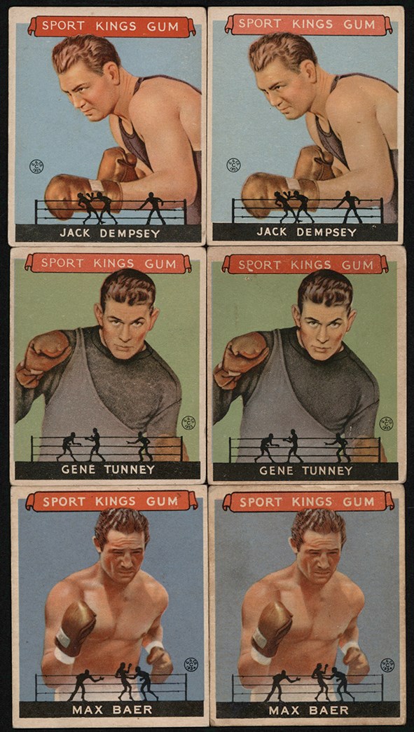 Boxing Cards - 1933 Goudey Sport Kings Collection (10)