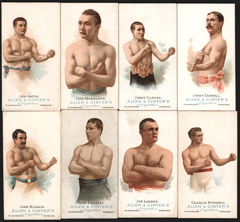 Boxing Cards - 1887 N28 Allen & Ginter Pugilists Collection (14)