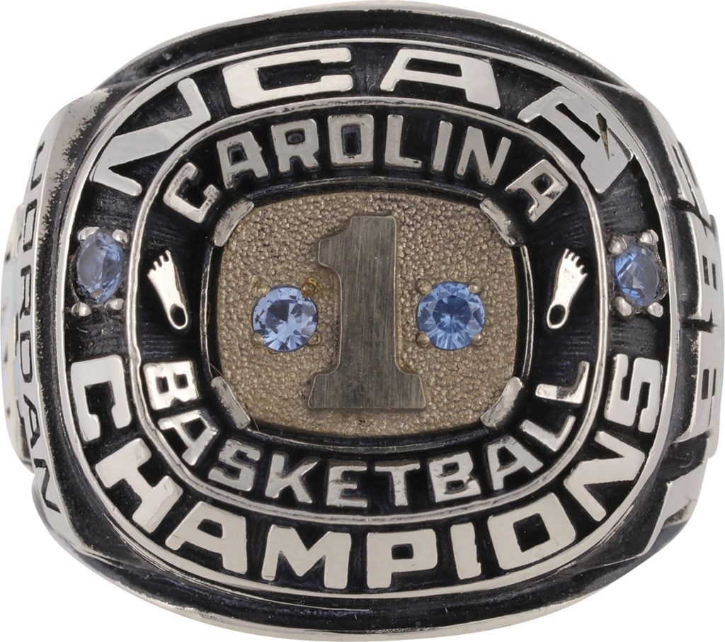 1982 Michael Jordan University of North Carolina NCAA Championship Salesman's Sample Ring