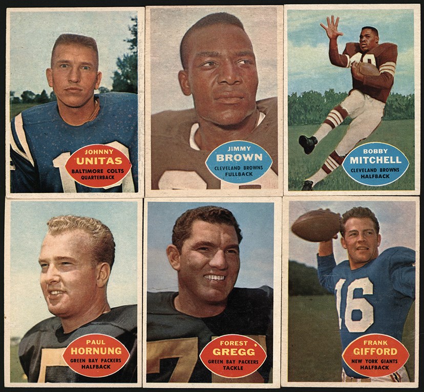 Football Cards - 1960 Topps Football Complete Set (132)