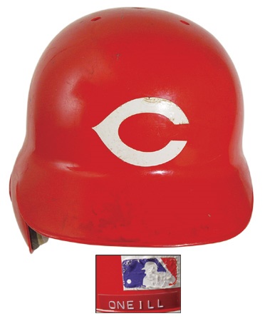 Baseball Equipment - Circa 1991 Paul O’Neill Game Used Batting Helmet