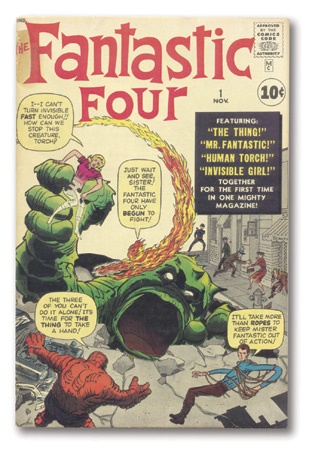 Comics and Cartoons - Fantastic Four #1