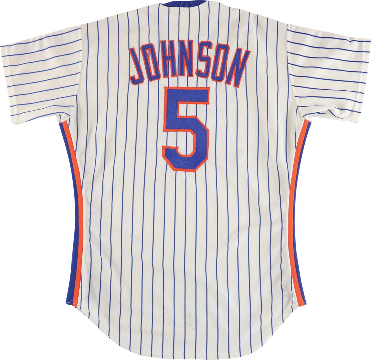 - 1988 Davey Johnson New York Mets Game Worn Jersey