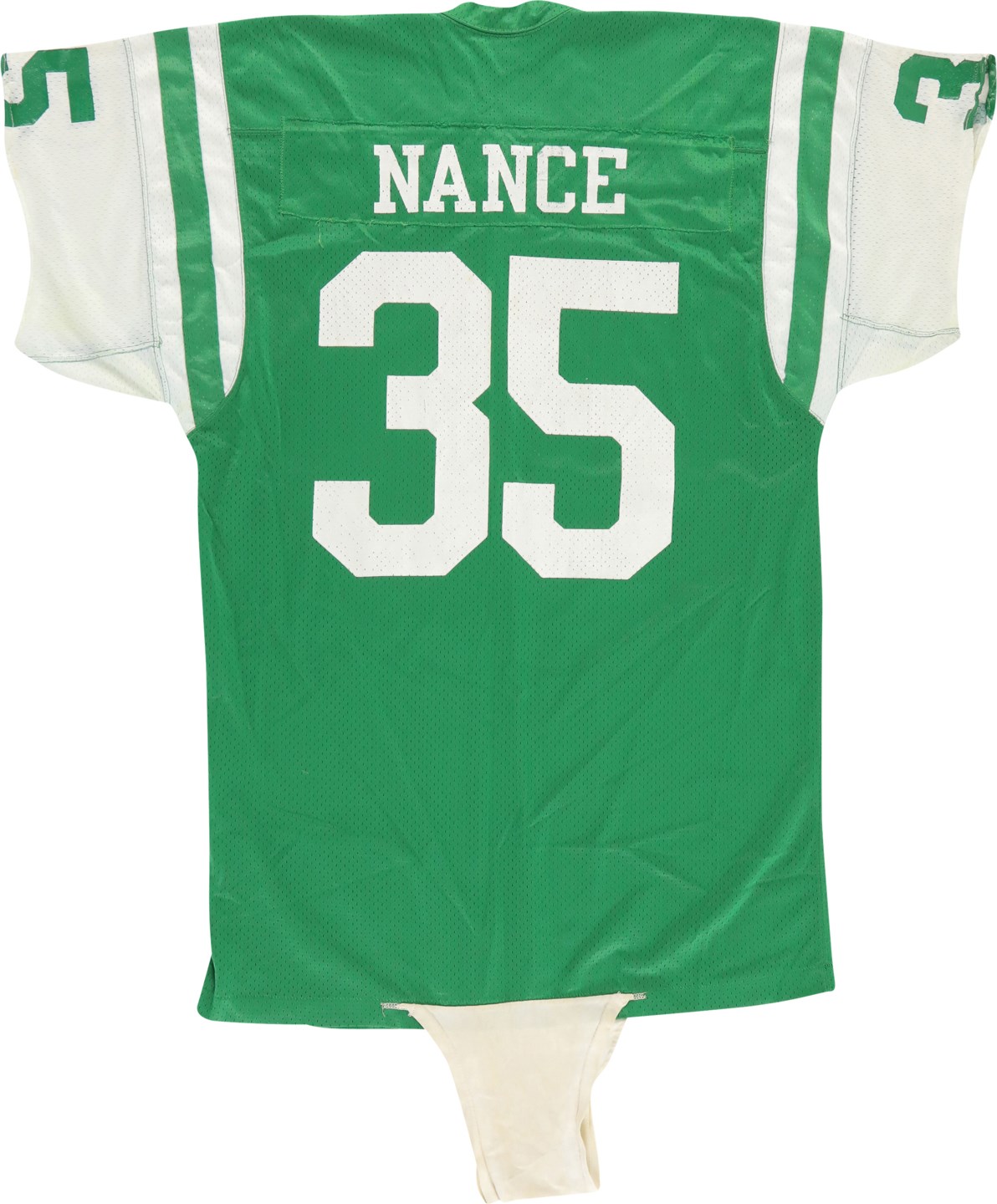 Football - 1973 Jim Nance New York Jets Game Worn Jersey