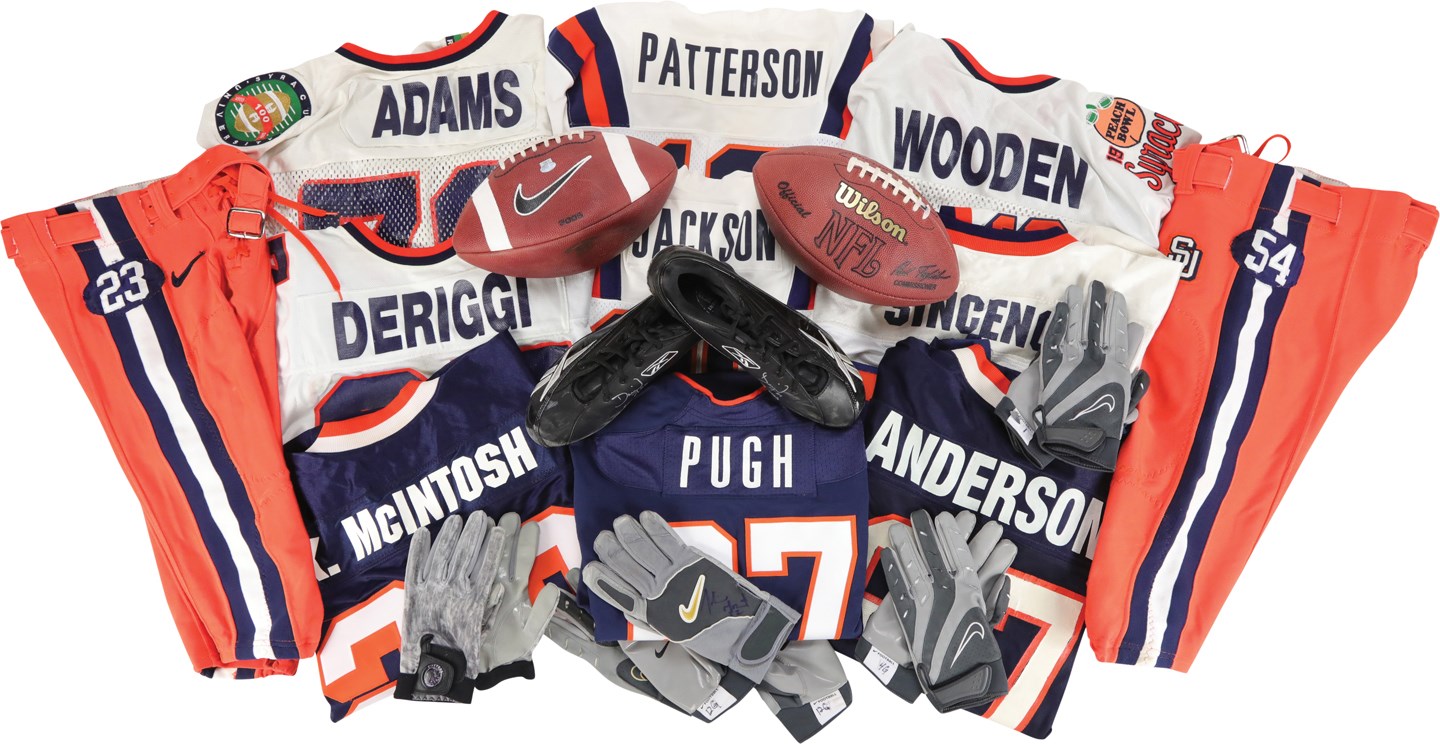 Football - 1990s-2010s Syracuse Football Game Worn and Issued Collection w/Dwight Freeney (20+)