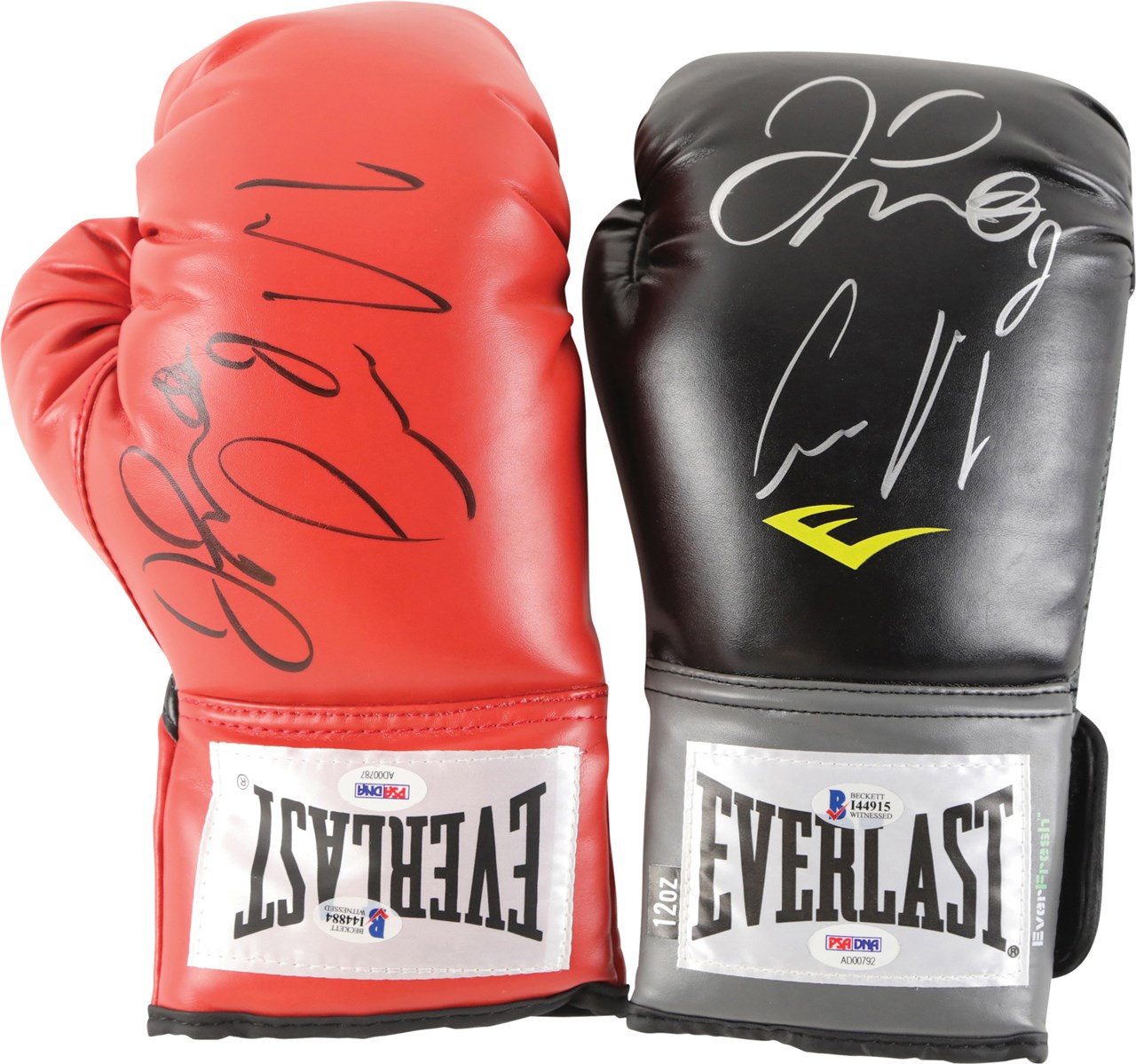Muhammad Ali & Boxing - Conor McGregor & Floyd Mayweather Dual-Signed Boxing Gloves (PSA & Beckett) (2)