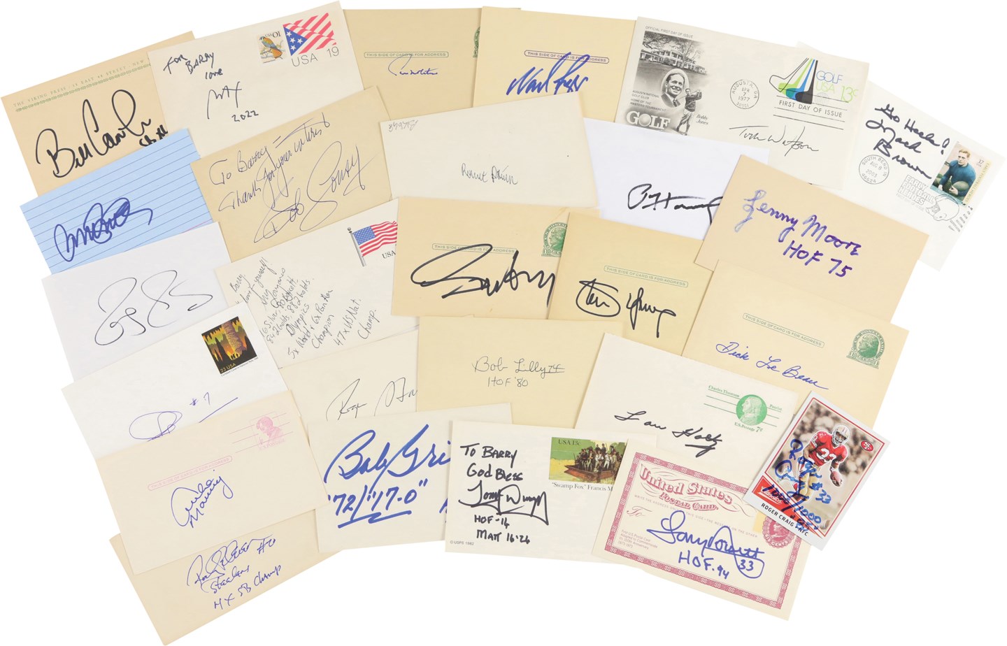 - Large Multi-Sport Autograph Collection with Hall of Fame Legends (700+)