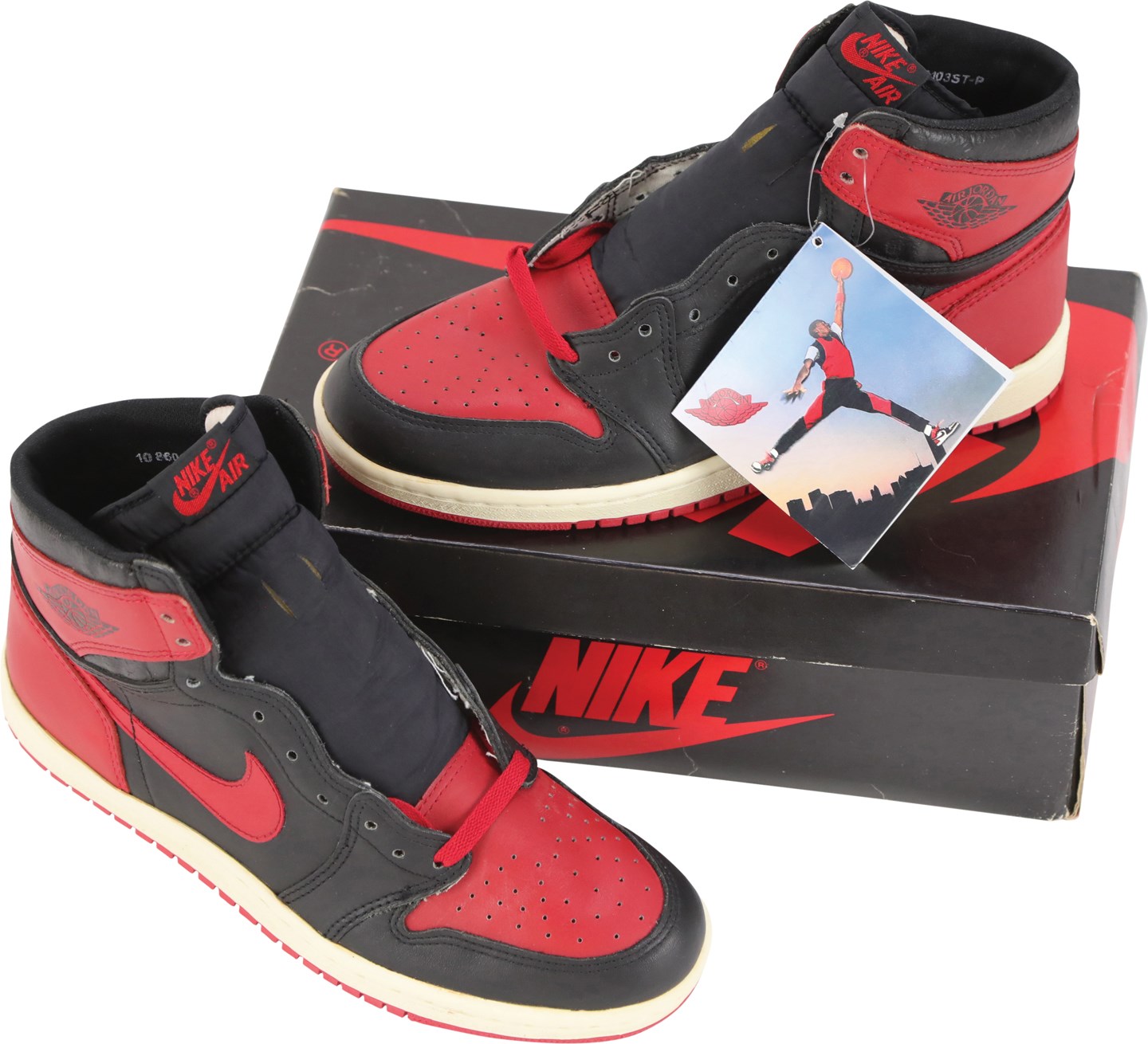 1986 Original Nike Air Jordan I 'Banned' Sneakers