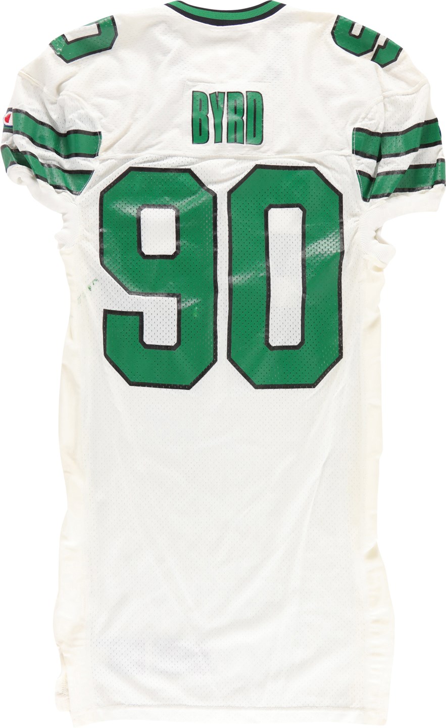 - 1992 Dennis Byrd New York Jets Game Worn Jersey