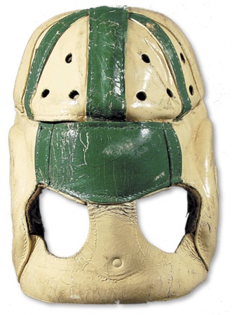 Football - Rare 1930’s Executioner Style Helmet