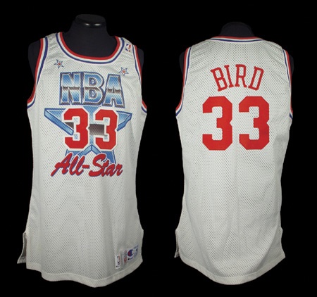 1991 Larry Bird All-Star Jersey