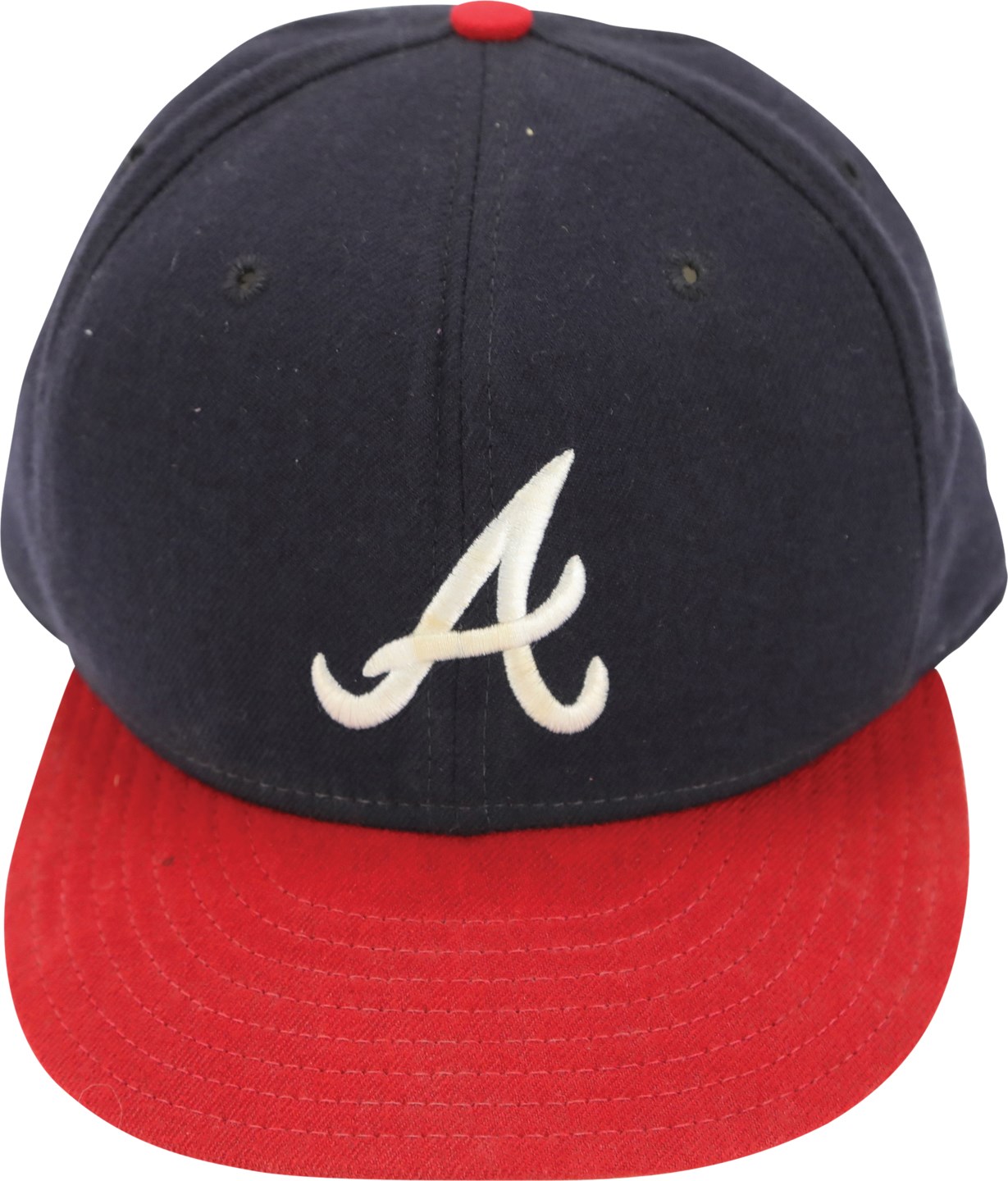- 1993-96 Greg Maddux Autographed Atlanta Braves Game Used Hat