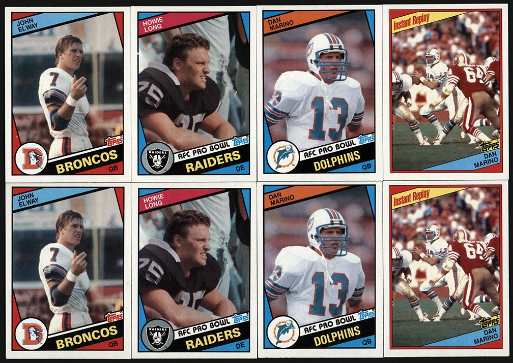 - 1984 Topps Football Complete Sets (2)