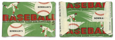 1954 Bowman Baseball Five-Cent Wax Pack