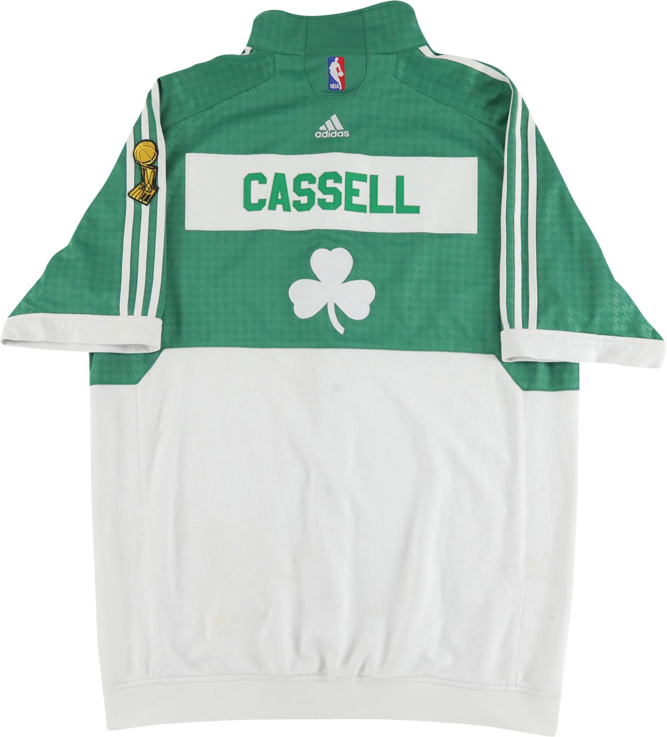 - 2008 Sam Cassell Boston Celtics NBA Finals Warm-Up Jacket