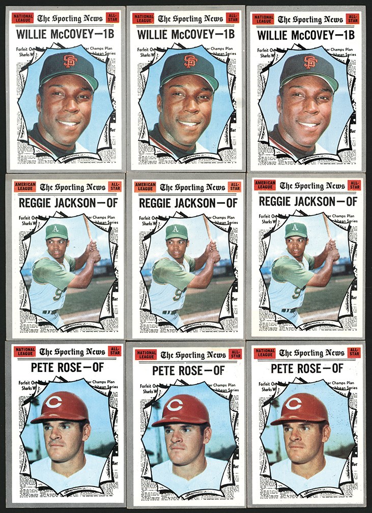 - 1970 Topps Baseball All Star Card Collection (39)