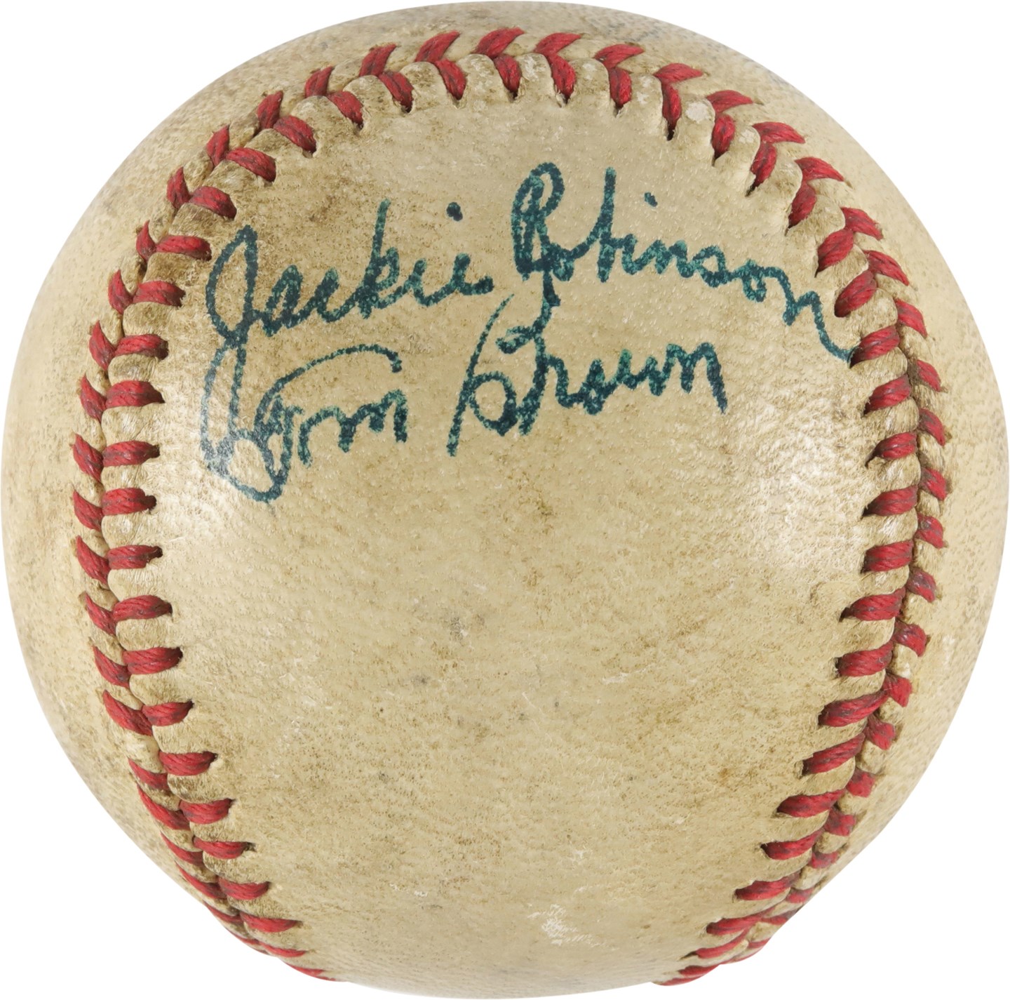 - Jackie Robinson Signed Baseball (PSA)