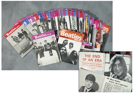 The Beatles - Complete Set of The Beatles Book Monthly Magazine