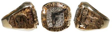 Baseball Awards - 1997 Florida Marlins World Series Ring