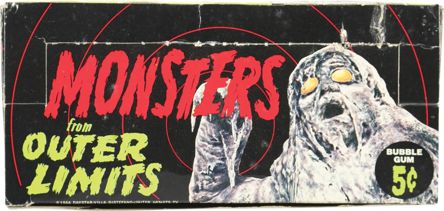 - 1964 Topps Monsters from Outer Limits Empty Wax Box