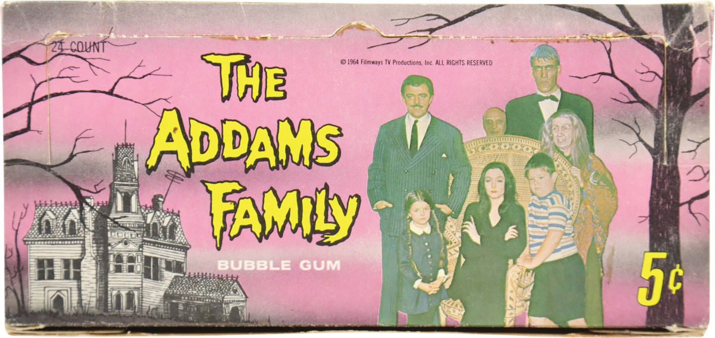 - 1964 Donruss The Addams Family Empty Wax Box