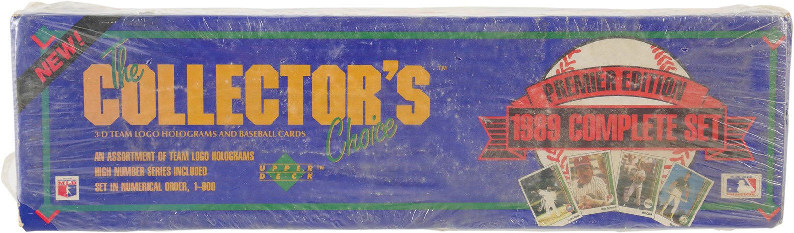 Unopened Boxes, Packs And Cases - 1989 Upper Deck Baseball Factory Sealed Set