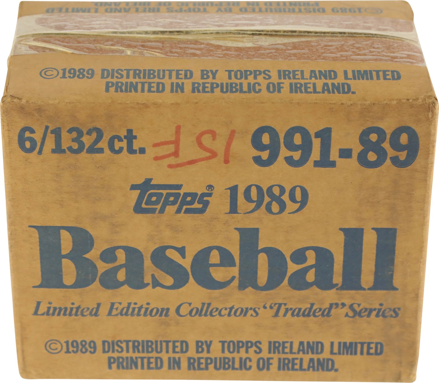 - 1989 Topps Traded Baseball Tiffany Set Unopened Case