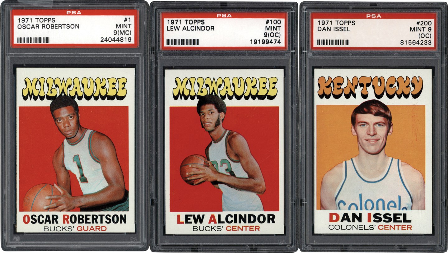 Basketball Cards - 1971-1979 Topps Basketball Complete Sets (4)