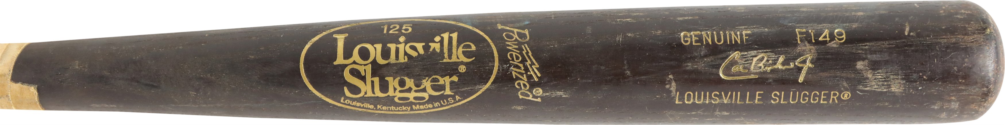 - 1987-88 Cal Ripken Jr. Baltimore Orioles Game Used Bat (PSA)