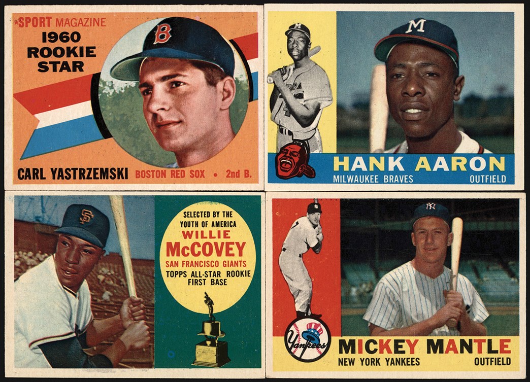 - 1960 and 1961 Topps Baseball Partial Sets (754)