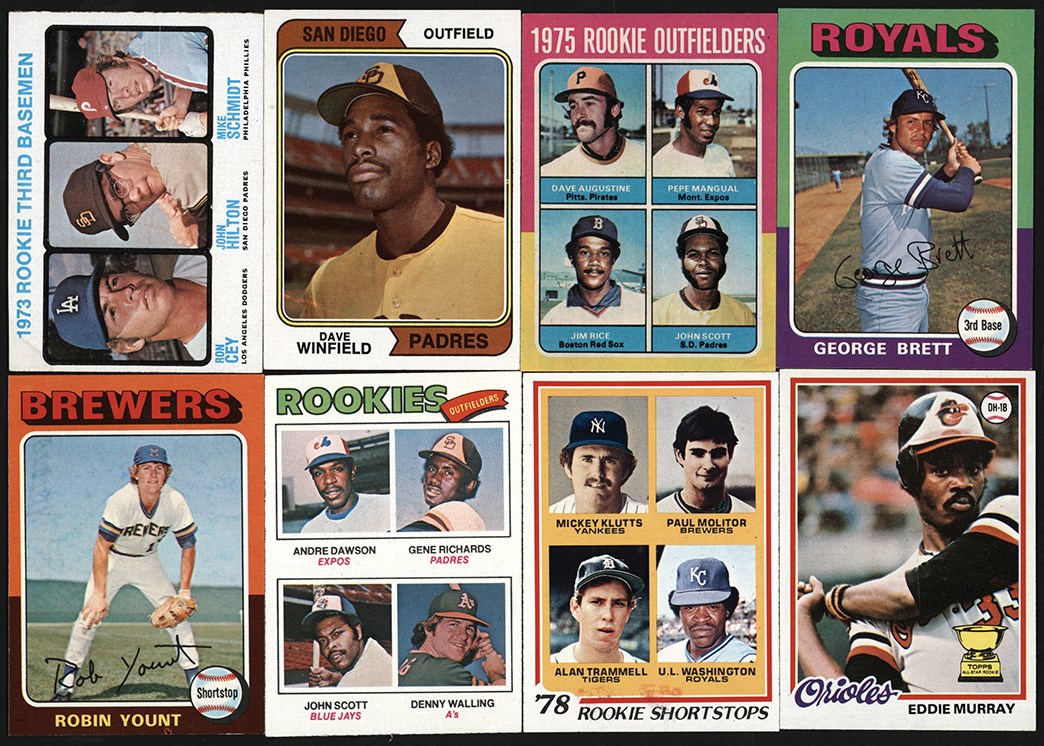 - 1973-1979 Topps Baseball Complete Set Run