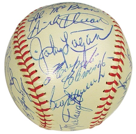 Autographed Baseballs - 1961 Pittsburgh Pirates Team Signed Baseball