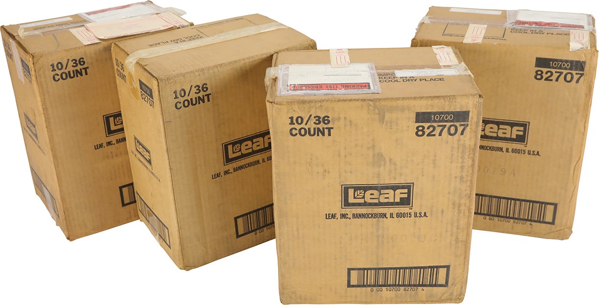 - 1990 Donruss Baseball Wax Box Sealed Case Collection (4)
