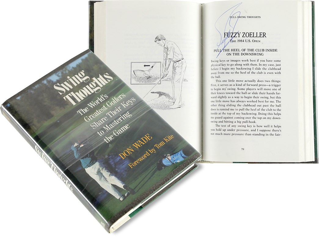 - Golf Greats Signed Book w/70 Autographs