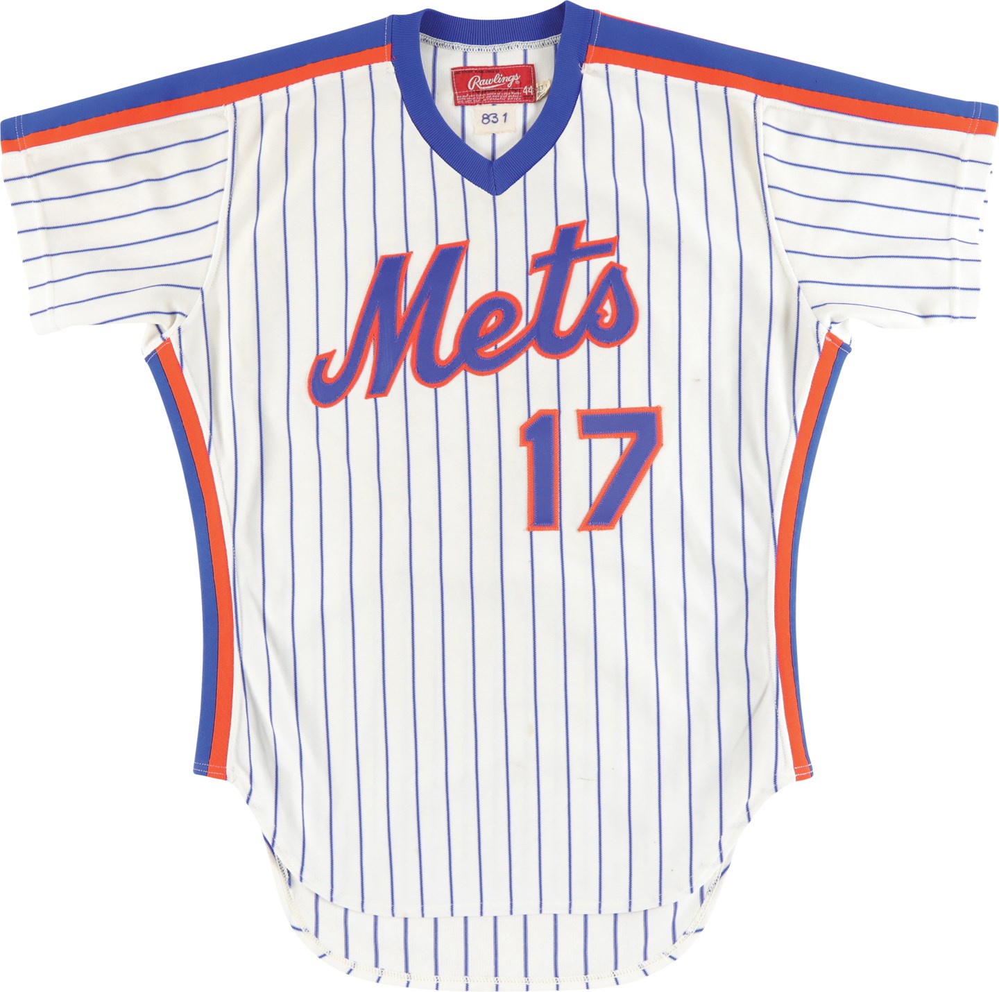 - 1983 Keith Hernandez New York Mets Game Worn Jersey - First Season with Mets (Davious Photo-Matched LOA)