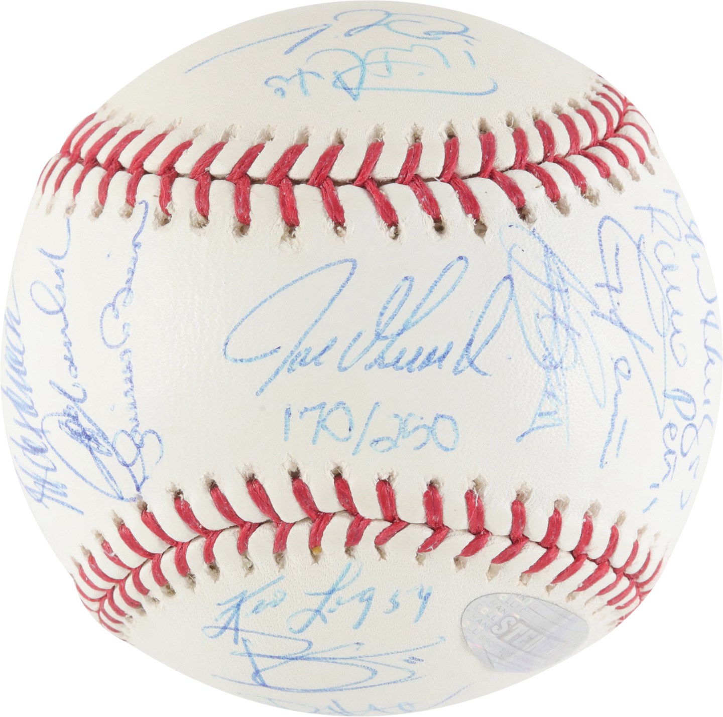 - 2009 New York Yankees Team-Signed Baseball Limited-Edition 170/250 (MLB & Steiner)